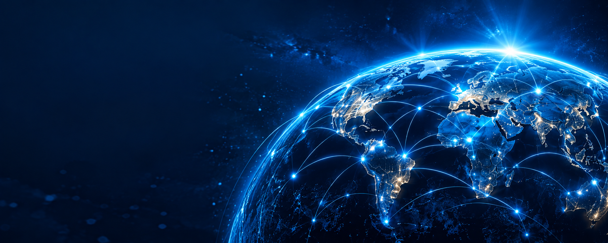 Connected globe